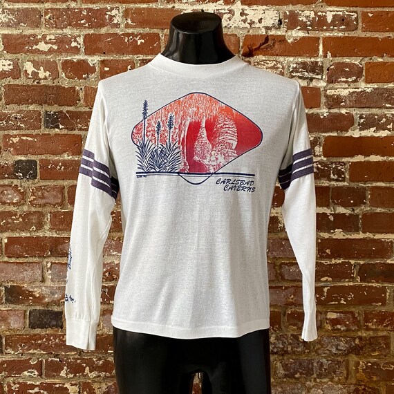 80s Carlsbad Caverns Souvenir Long Sleeve Shirt. … - image 2