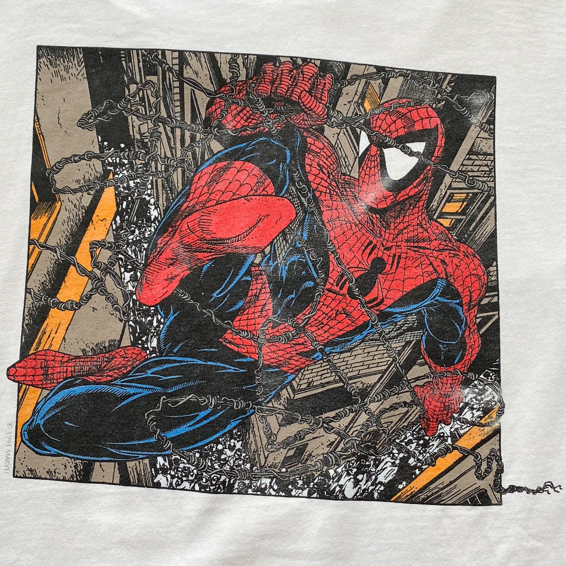 90年代 ヴィンテージ スパイダーマン Tシャツ 赤 【公式通販】