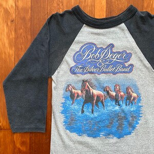 bob seger baseball tee