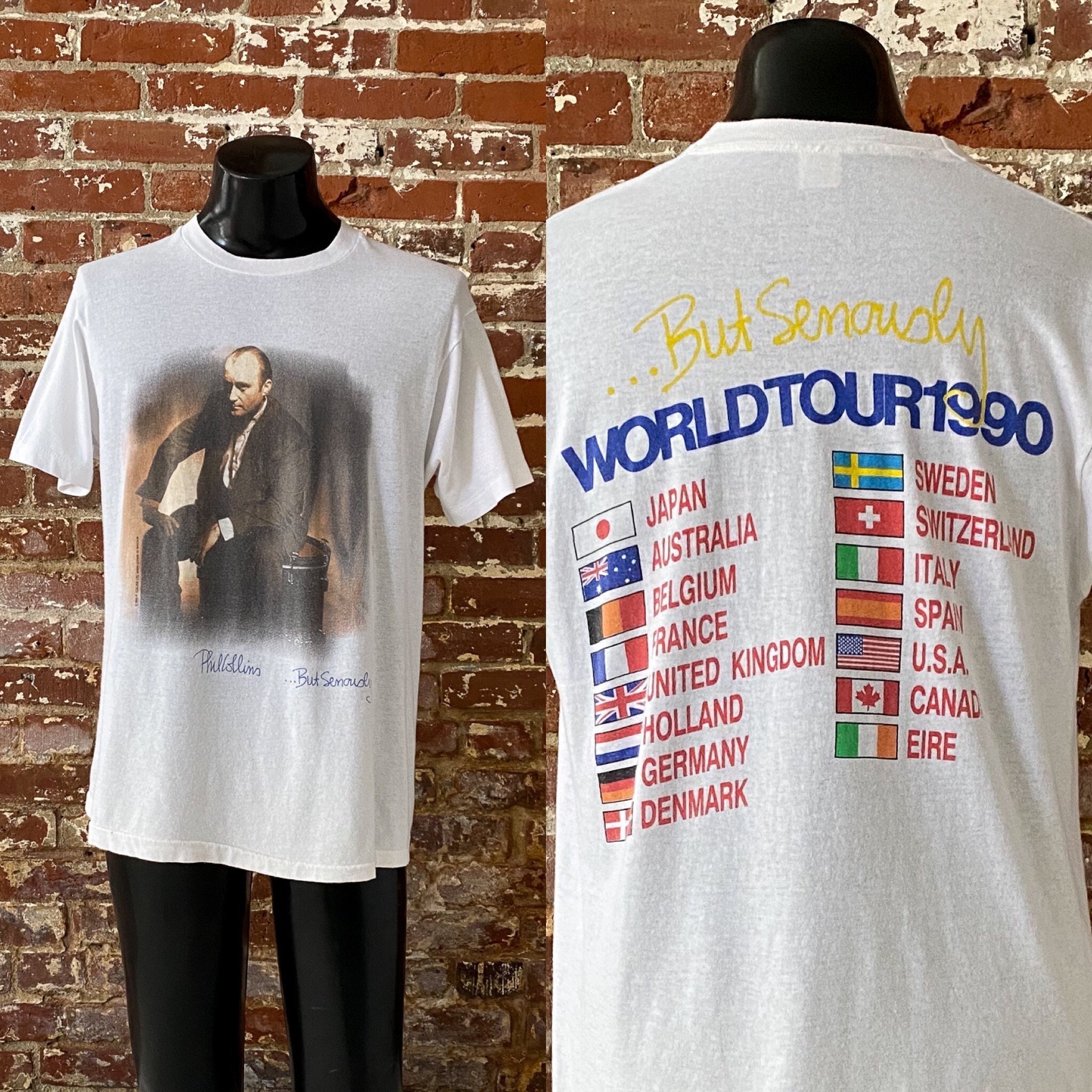 1990s Vintage Phill Collins Tee BROCKUM