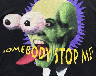90s the Mask somebody Stop Me Movie Promo T-shirt - Etsy Canada