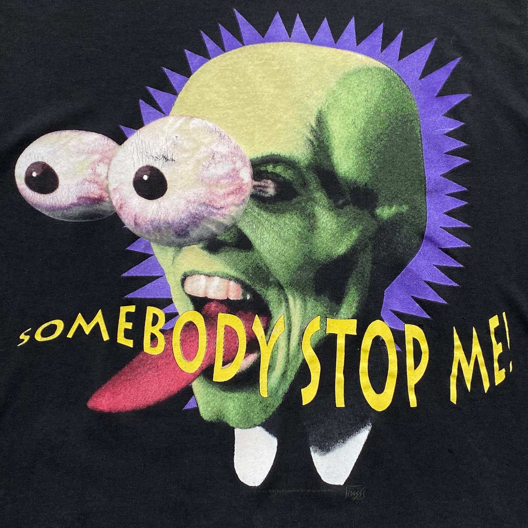 90s the Mask somebody Stop Me Movie Promo T-shirt - Etsy Canada