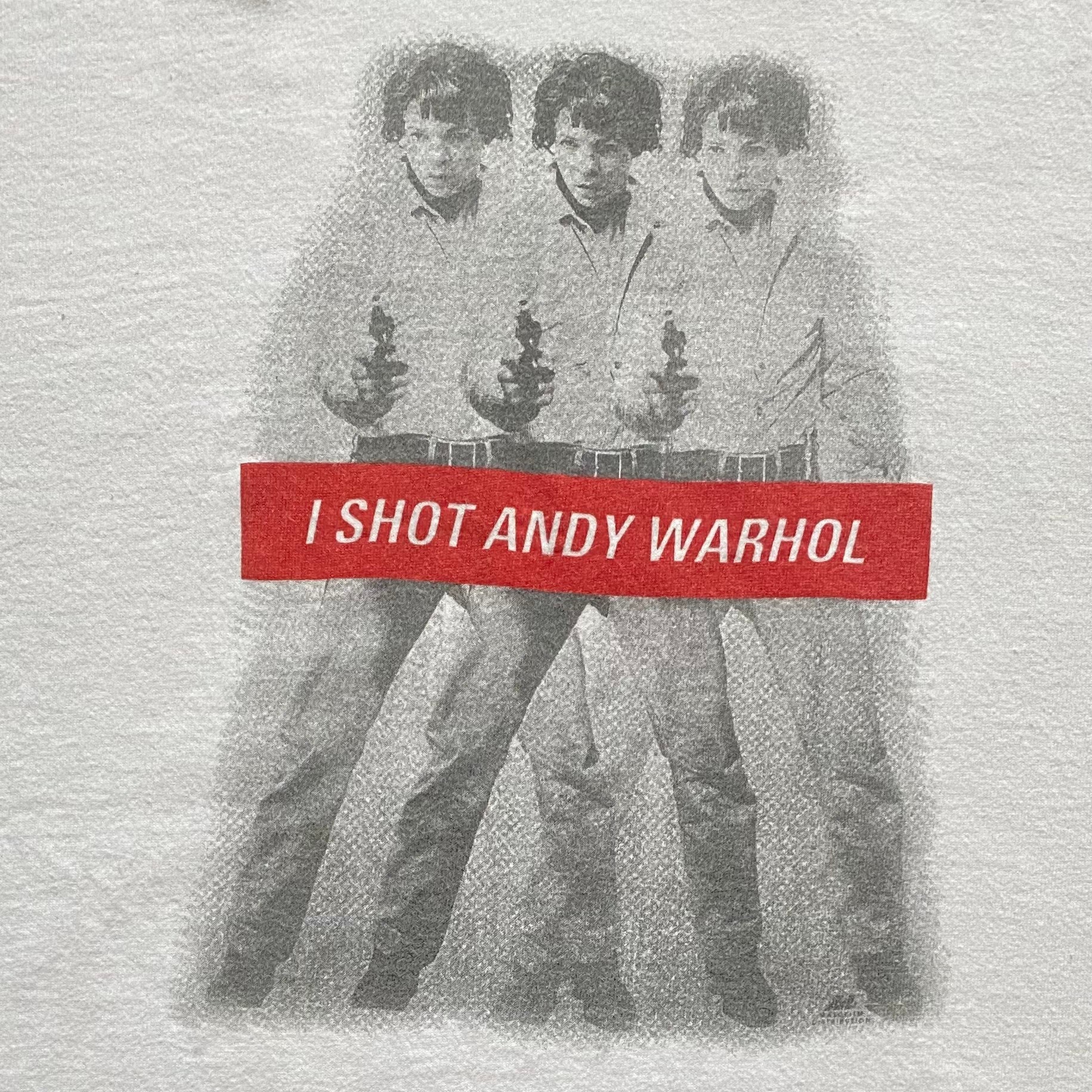 90s I Shot Andy Warhol Movie Promo T-shirt. Vintage 1996 I