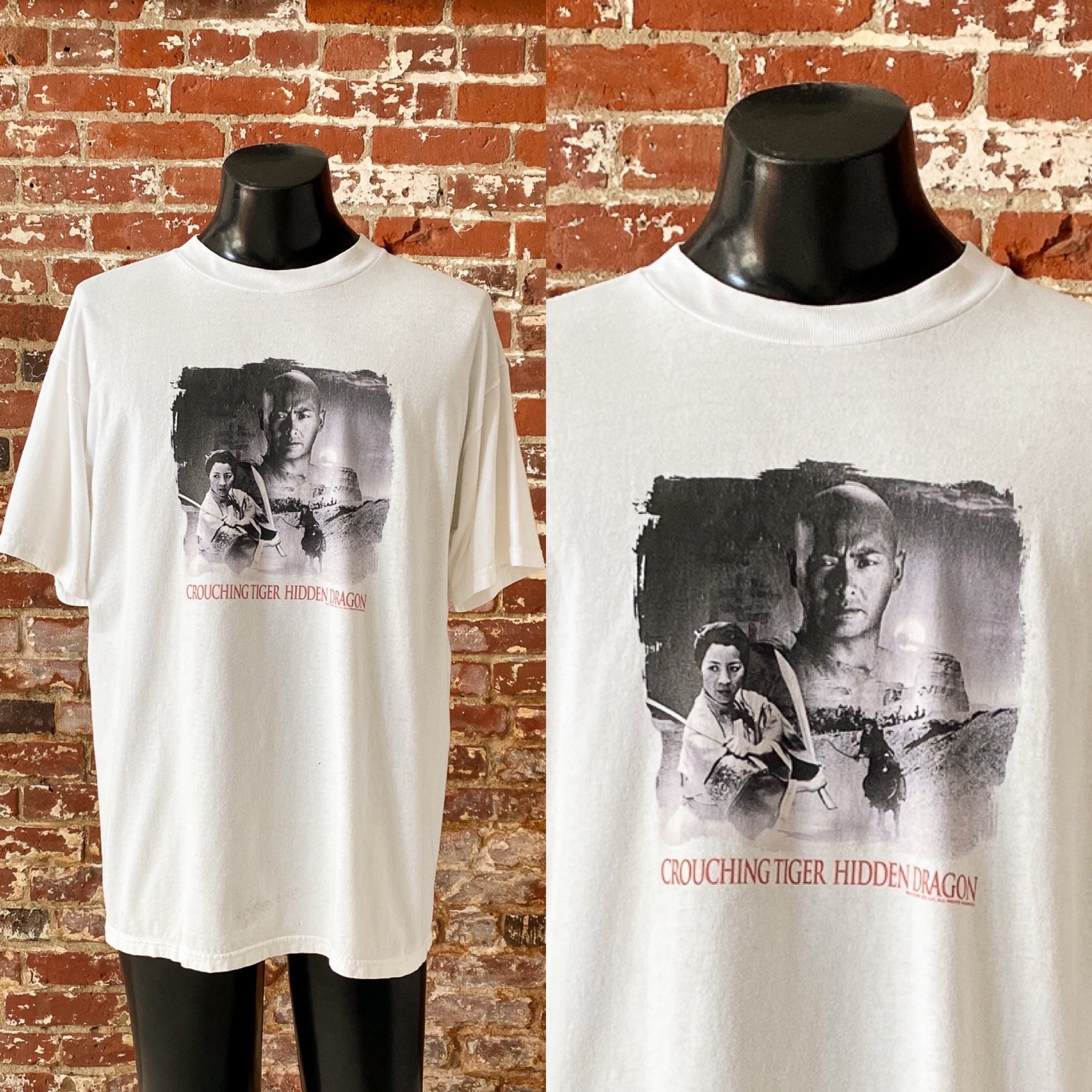 Nunsense シアター Tシャツ XXLミュージカル 映画 90s 00s Crouching Tiger Hidden Dragon Ang Lee Movie Promo Tee. Vintage