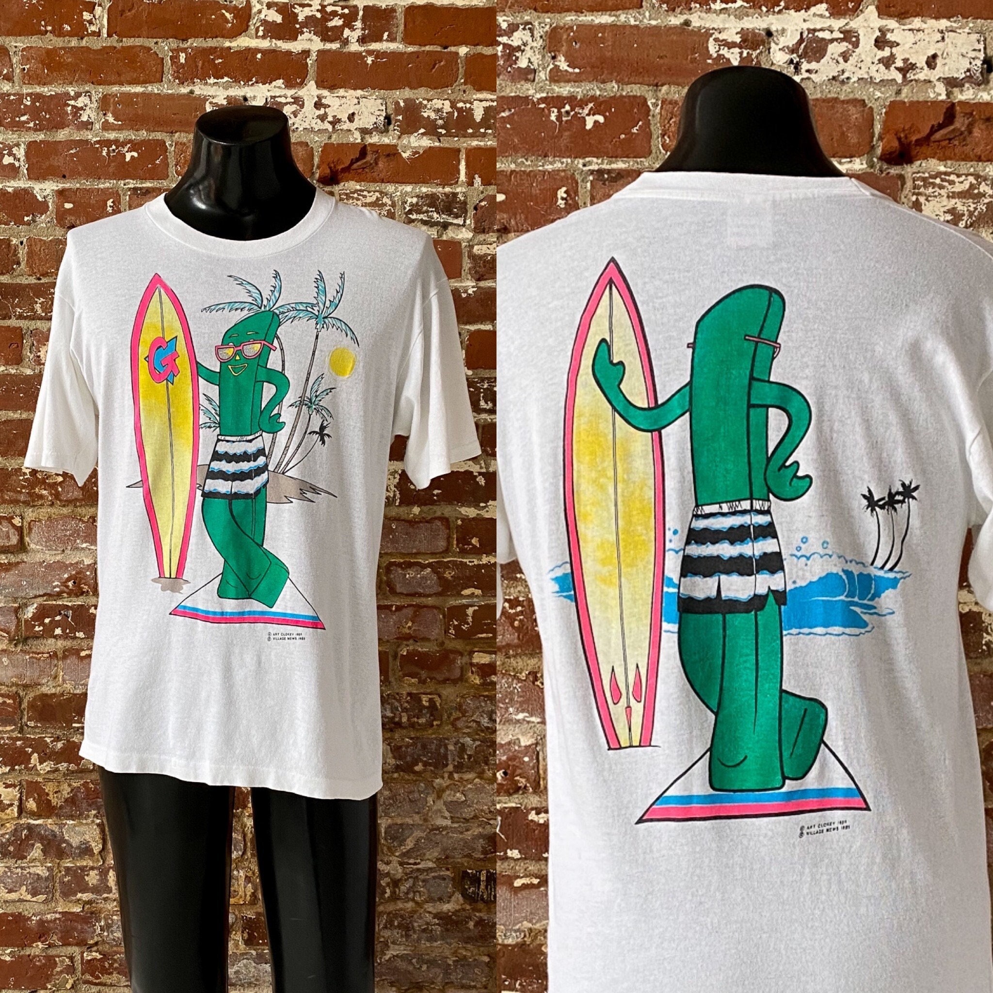 80s ガンビー＆ポーキー スウェット Made in USA（ドゥーズィエム 