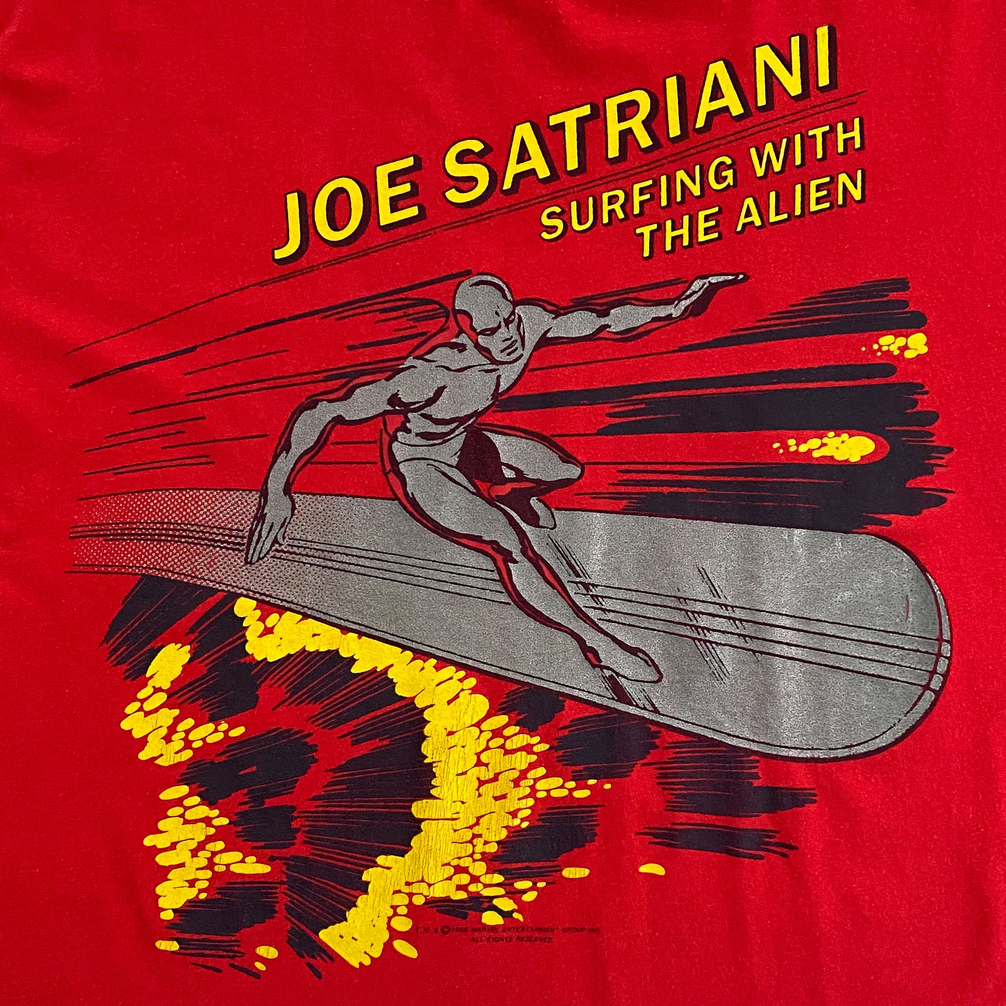 ジョーサトリアーニ　Tシャツ　サーフィンウィズジエイリアン ジョーサトリアーニ Tシャツ サーフィンウィズジエイリアン JOE