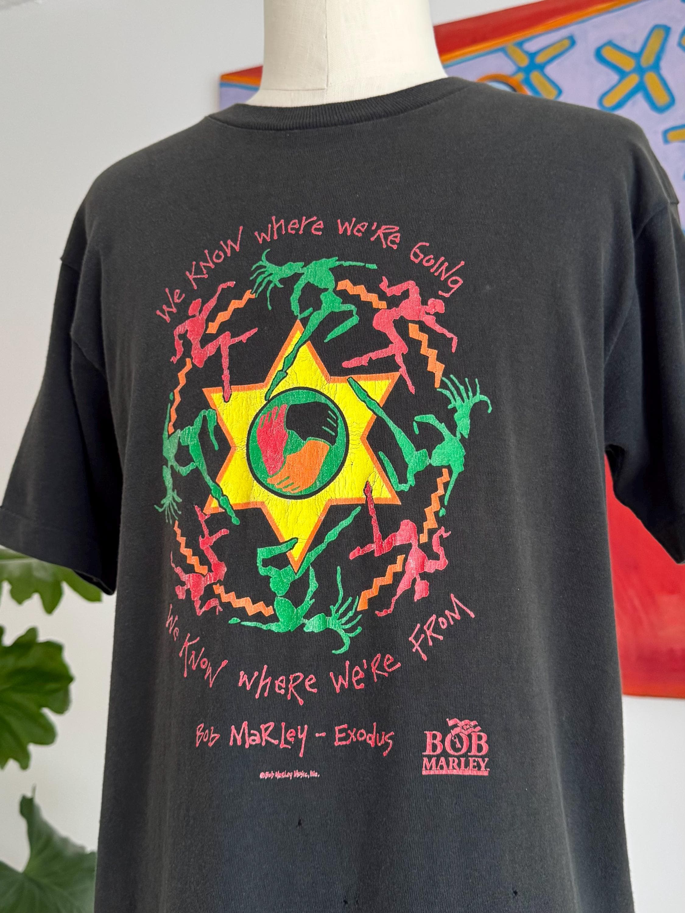 90s Bob Marley Exodus Lyrics Tuff Gong Reggae Rasta Bob Marley
