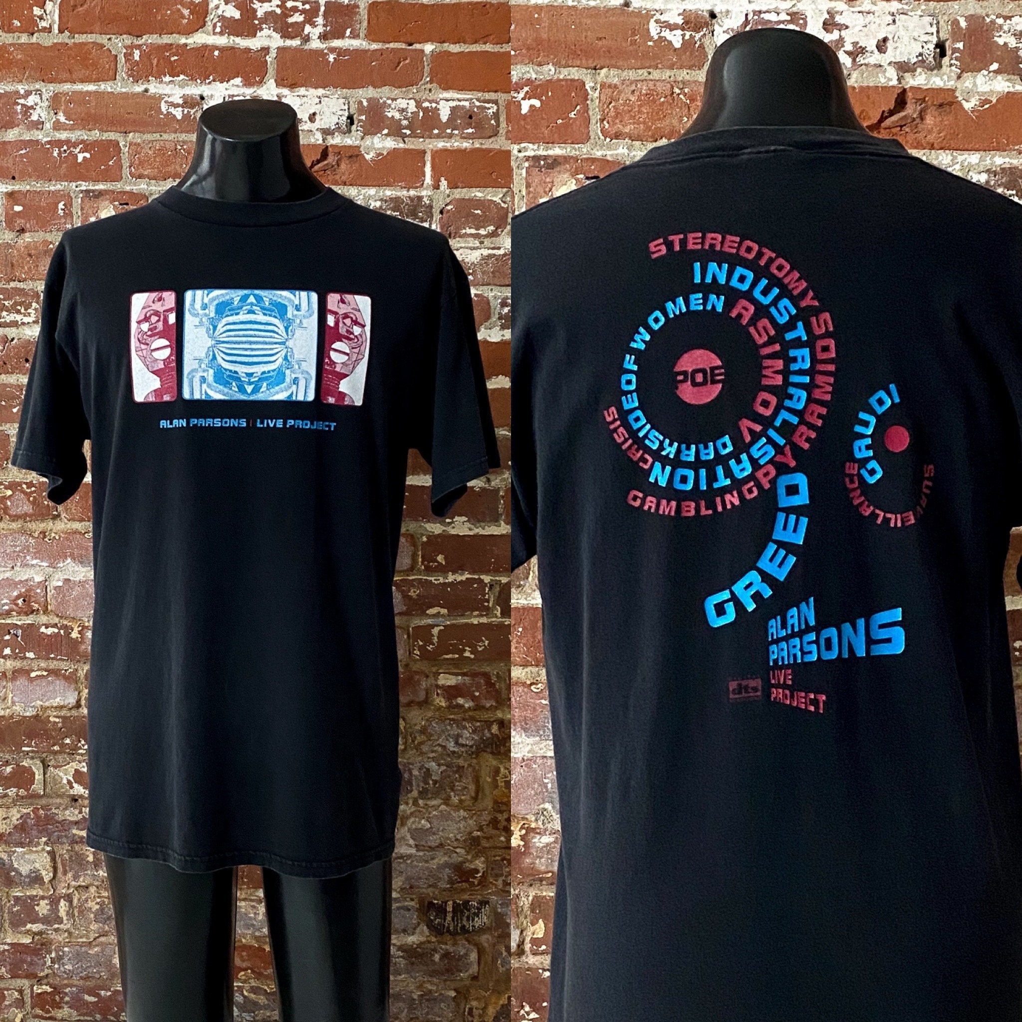 トップス 90s Alan parsons T shirt The alan parsons project shirt - Etsy 日本