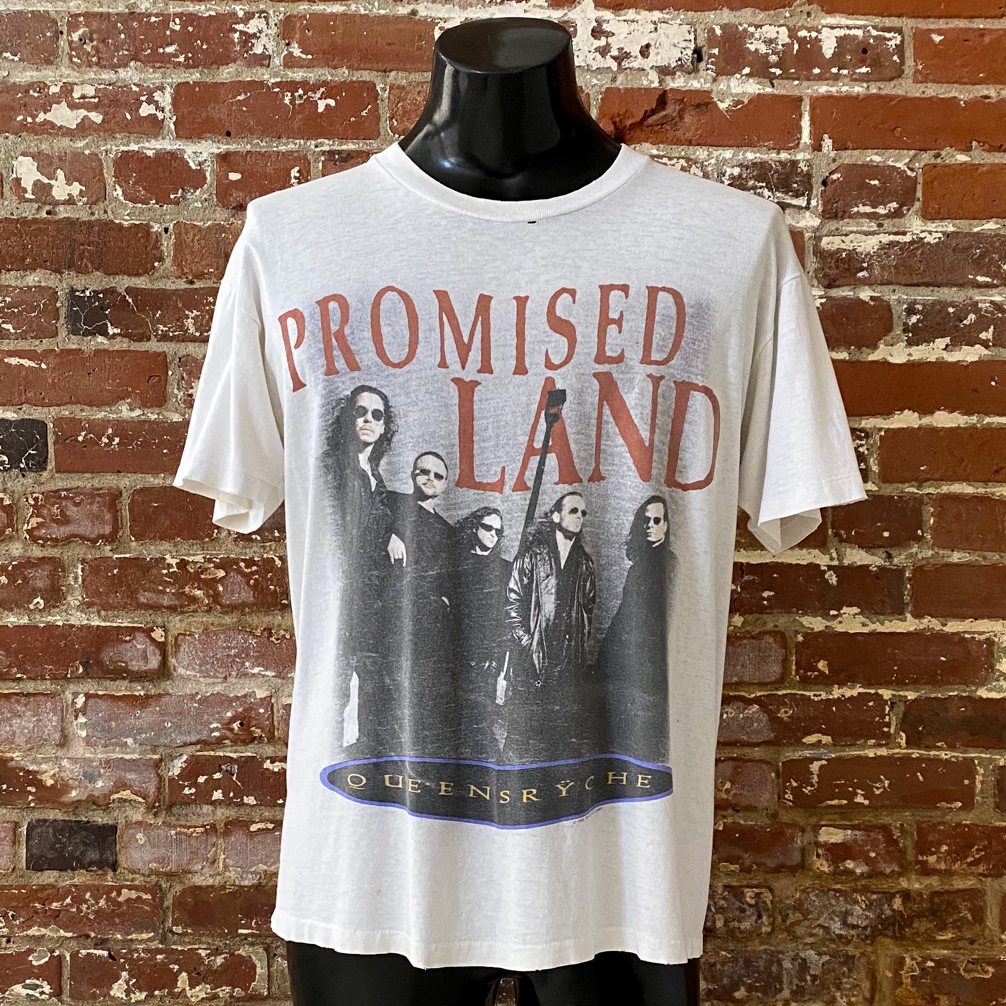90s Queensryche Promised Land Tour T-shirt. Vintage 1995