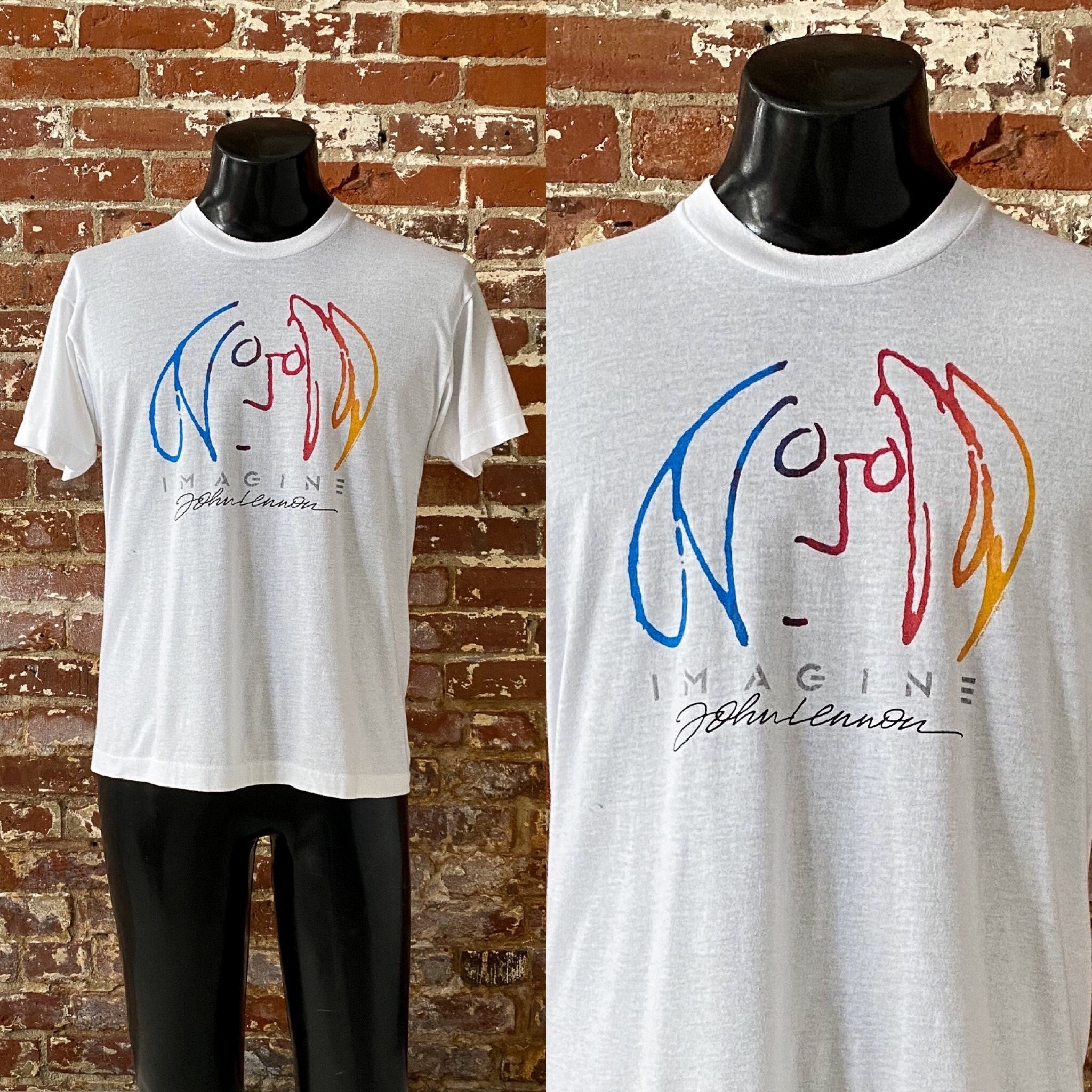 ジョンレノン 80s 90s Tシャツ JOHN LENNON IMAGINE