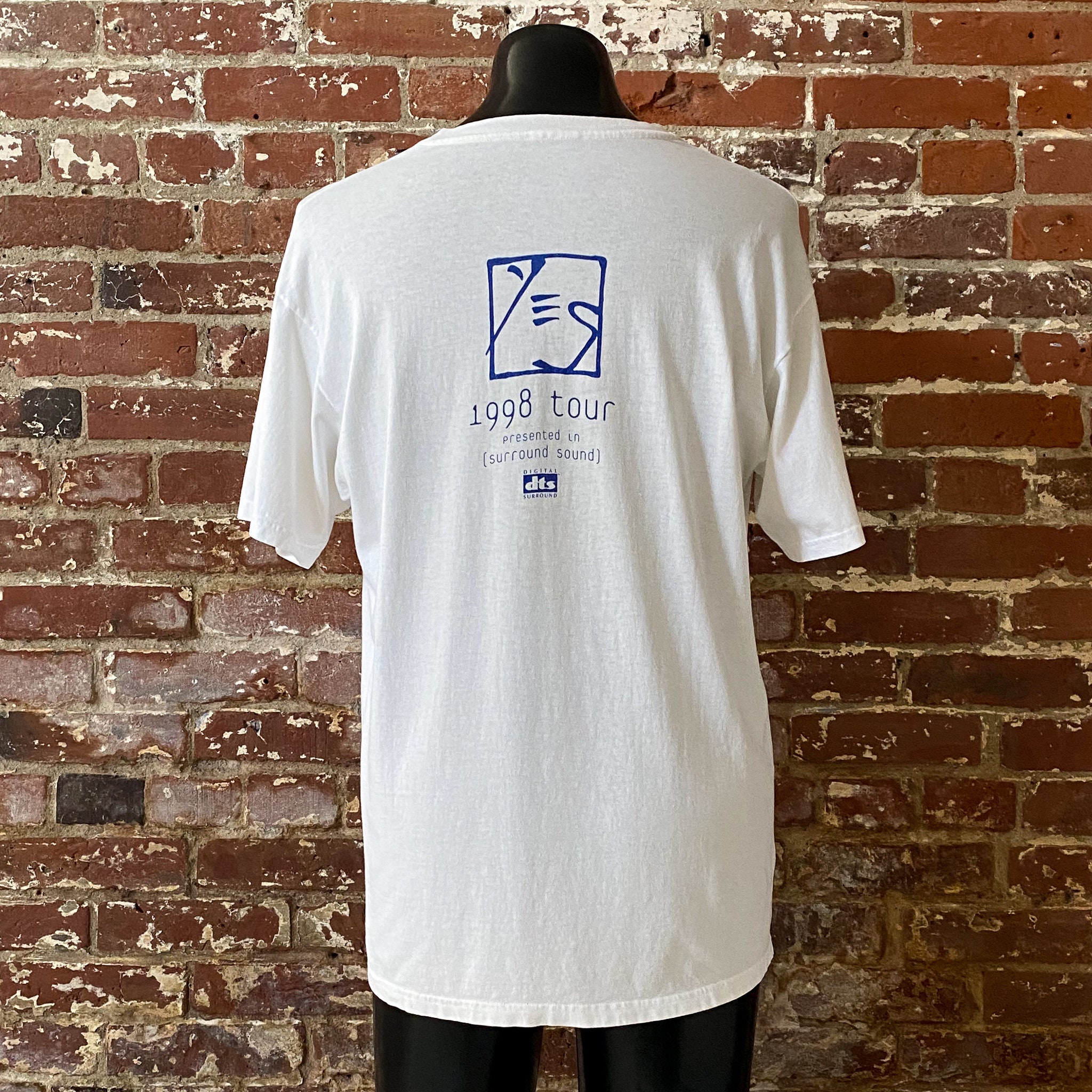 90s Yes 30th Anniversary Tour T-shirt. Vintage 1998 Yes