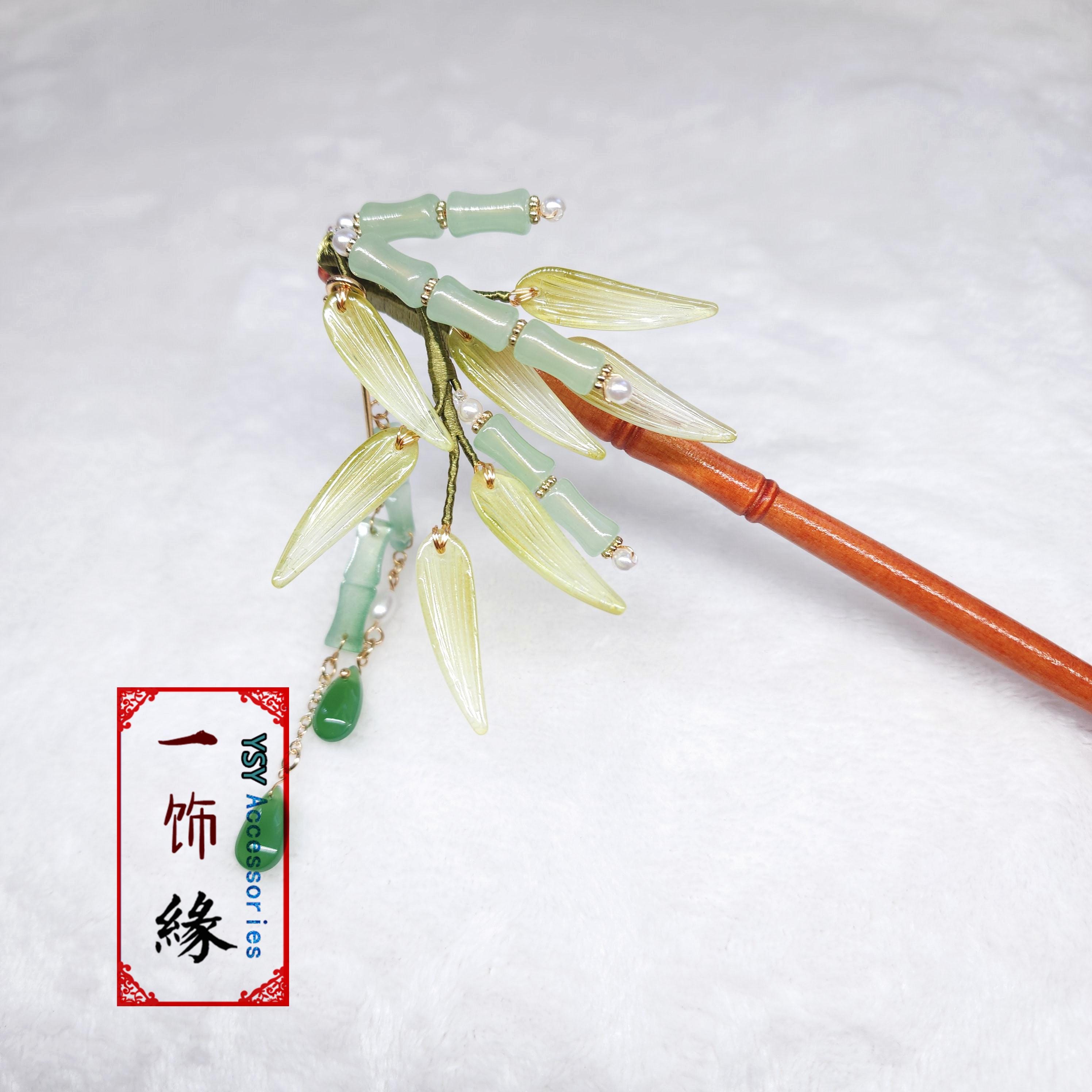 Bamboo Natural Wood Hair Stick, Natural Inspirational Hanfu Traditional Bamboo Hair Pin, Bamboo Hair Accessories