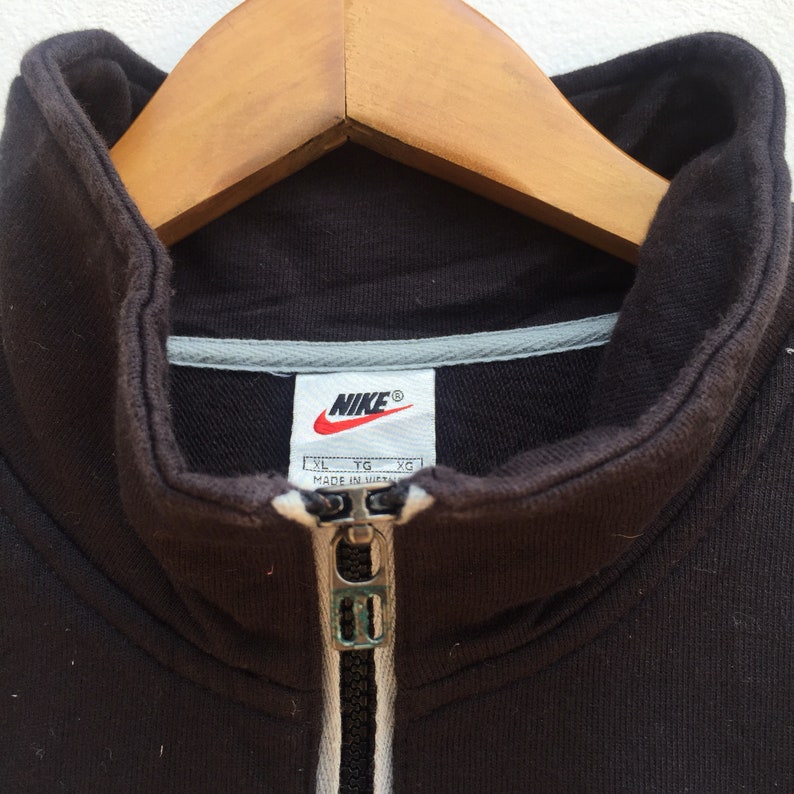 nike khaki half zip