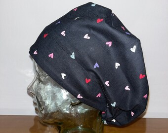 Tiny Hearts European Scrub Cap