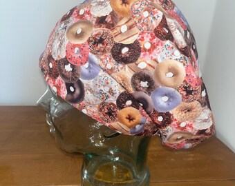 Donut European Scrub Cap