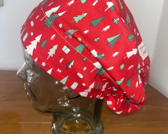 Christmas Tree European Scrub Cap