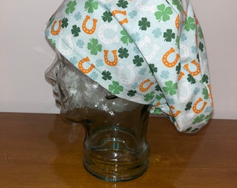Shamrocks and Shoes European Scrub Cap