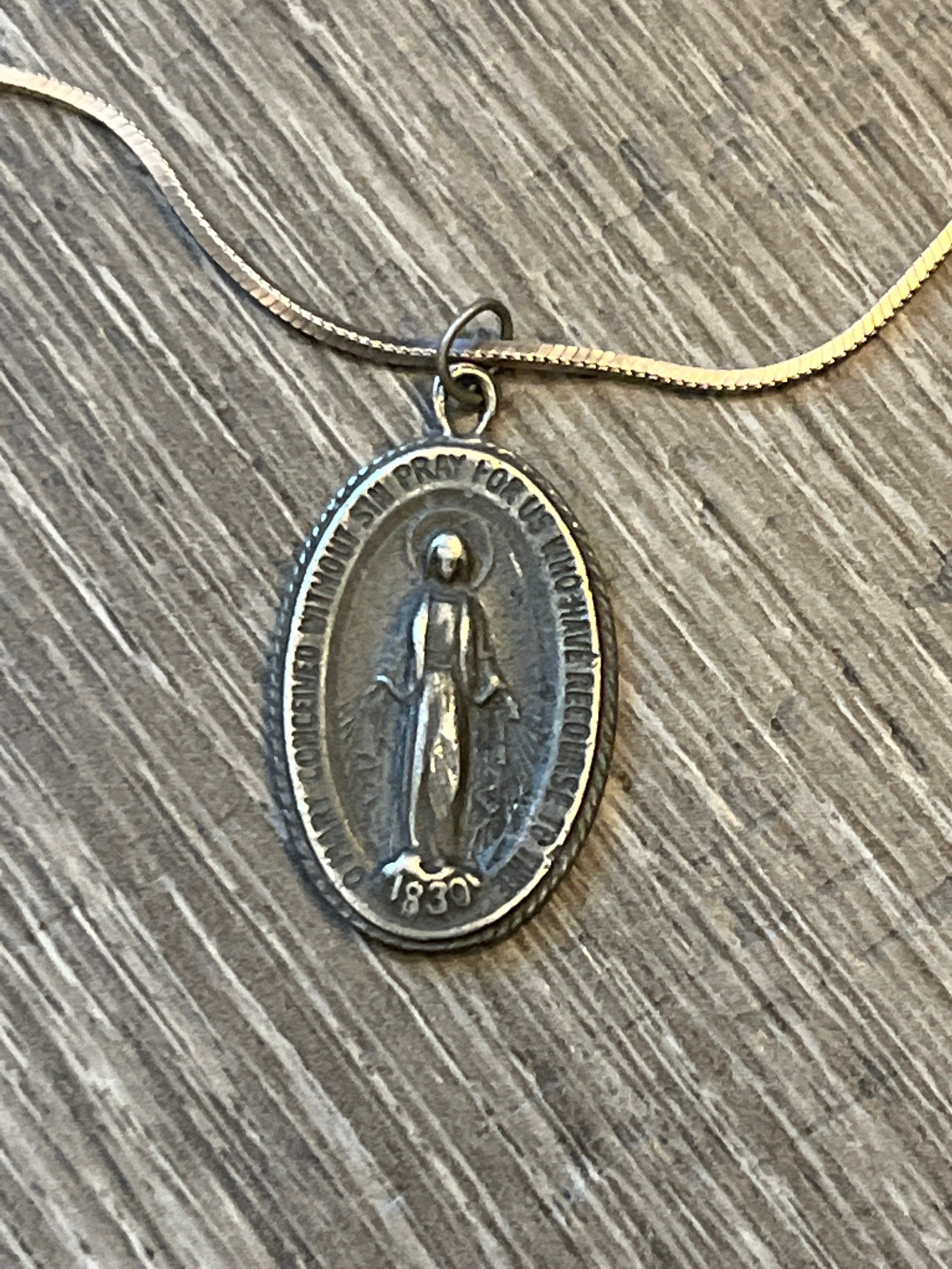 O mary conceived without sin necklace clearance
