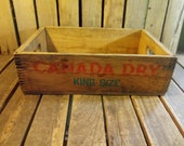 Vintage Canada Dry Crate