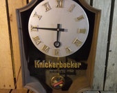 Vintage Knickerbocker Clock, Decor Or Parts Piece Only Does Not Work