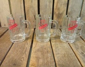 3 Vintage Knickerbocker Beer Glasses