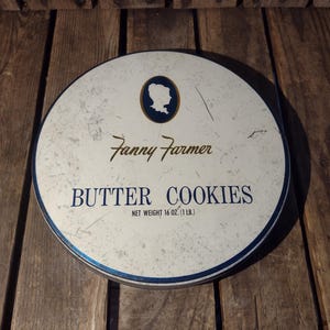 Fanny Farmers Cookie Tin