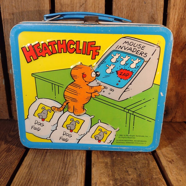 Vintage Heathcliff Lunchbox No Thermos
