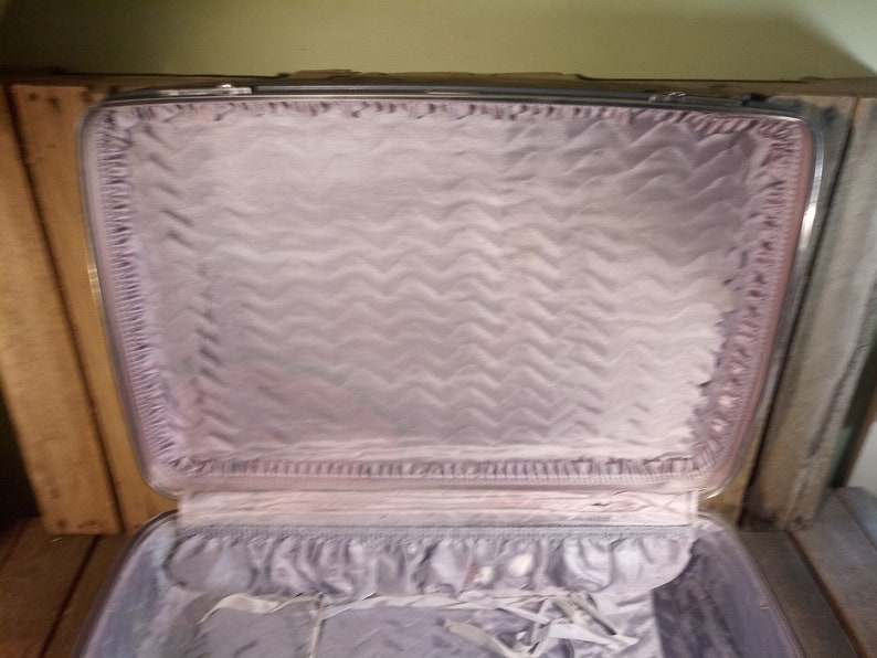 Vintage Blue Suitcase