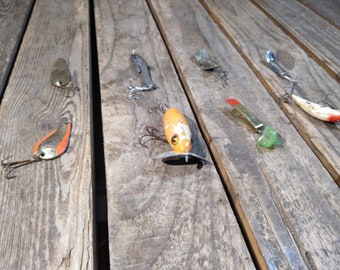 8 Vintage Fishing Lures