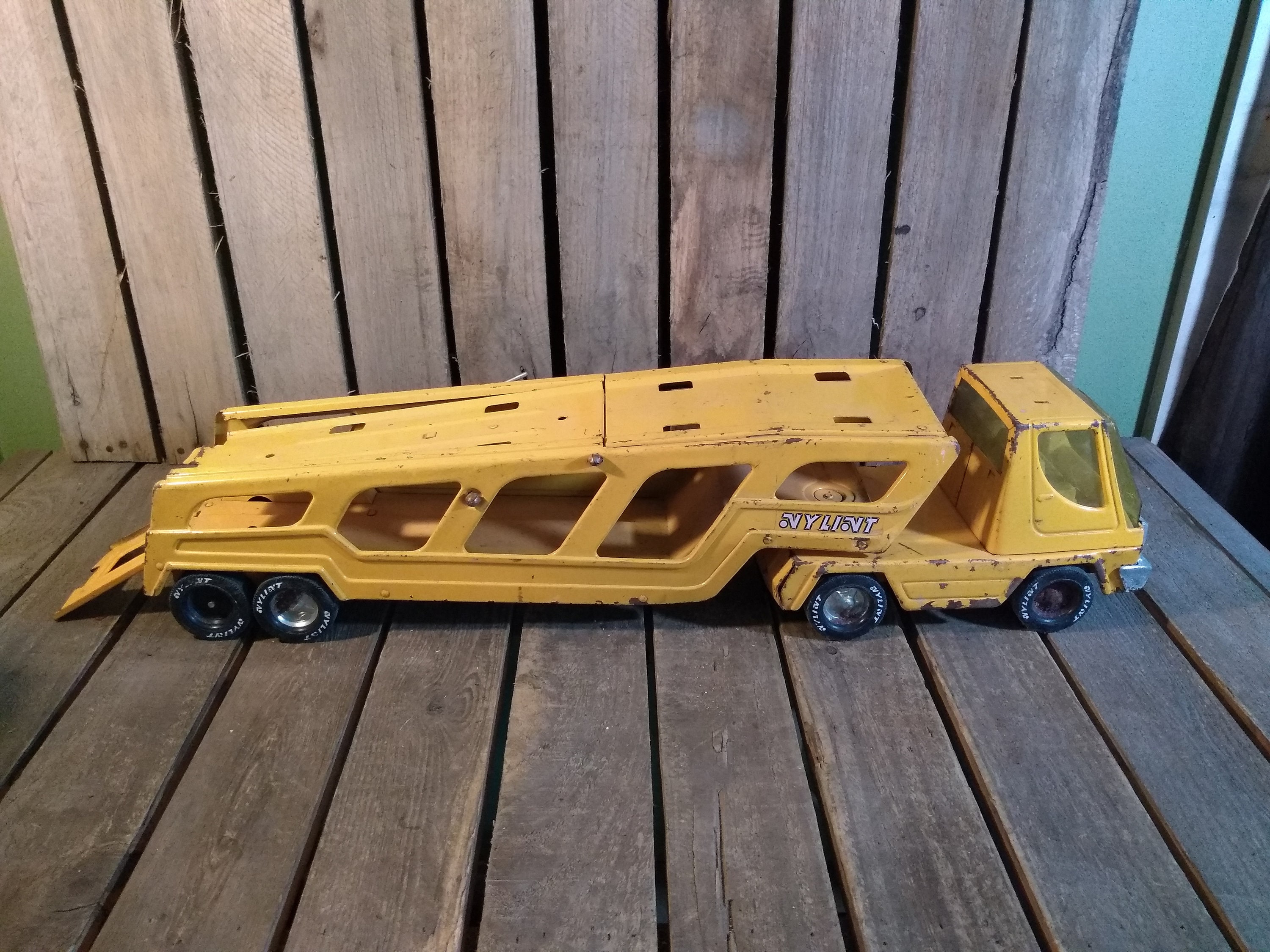 Nylint Car Hauler Vintage Toy Truck Etsy
