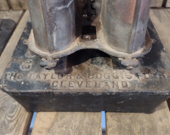 Antique Taylor & Boggis Summer Girl Stove: Rare Cast Iron Camping