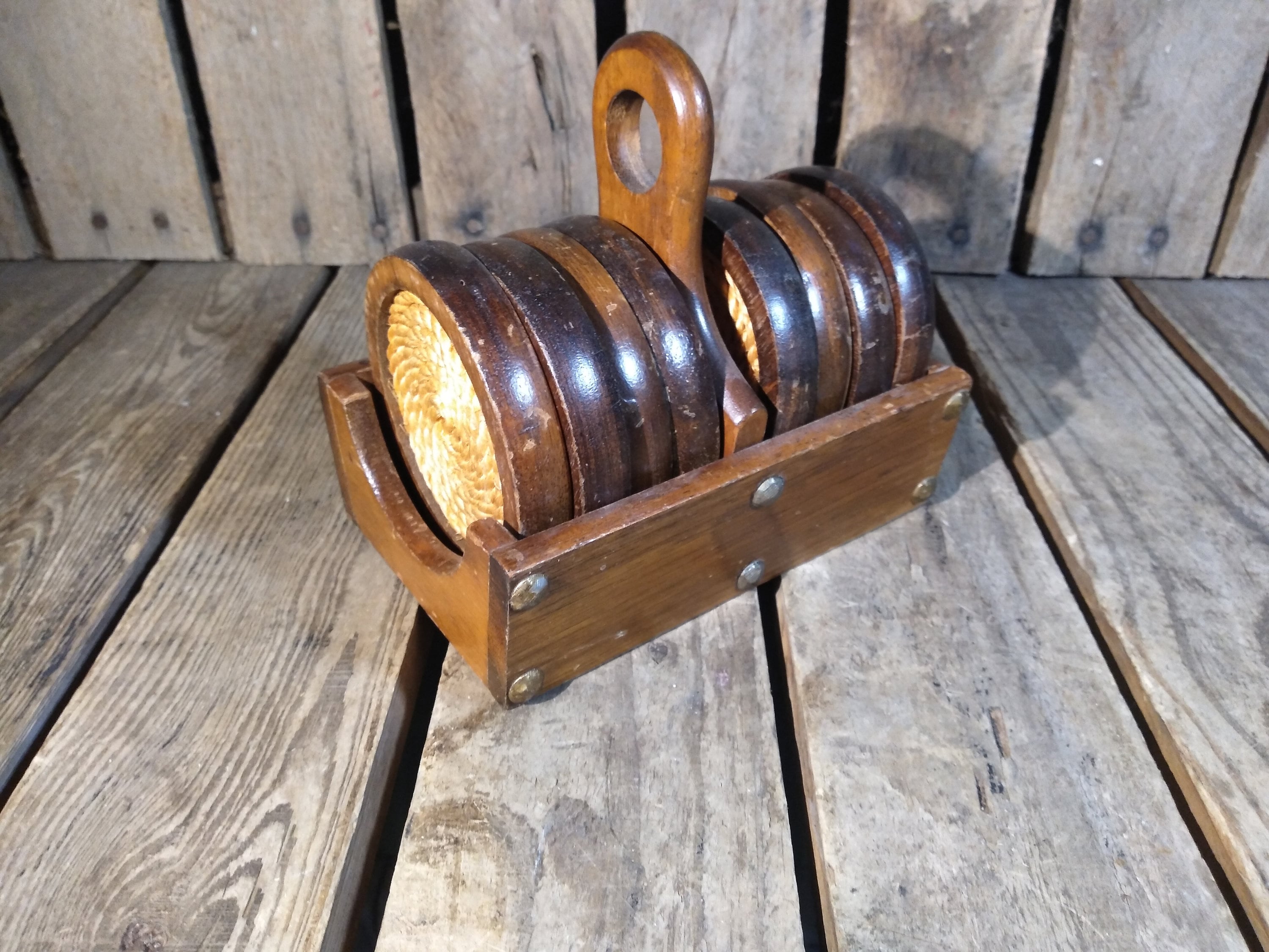 Vintage Drink Coasters Etsy