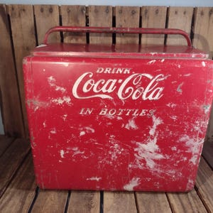 Vintage Coca Cola Cooler