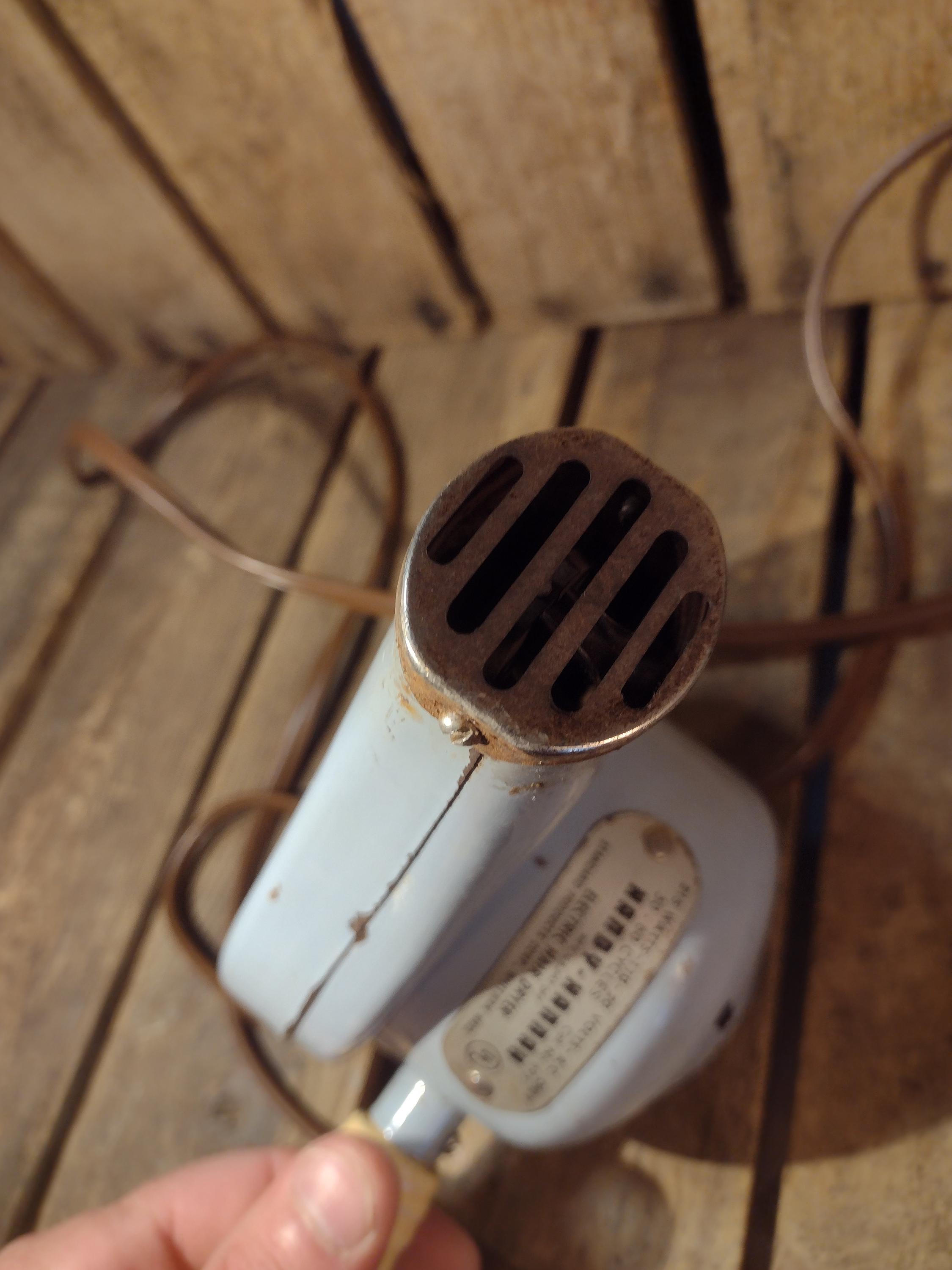 Vintage Handy Hannah Electric Hair Dryer Whitman MA Working Retro