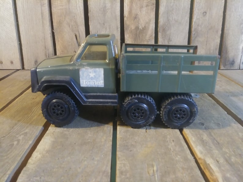 tonka army truck