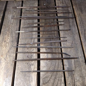 15 Vintage Rusty Files