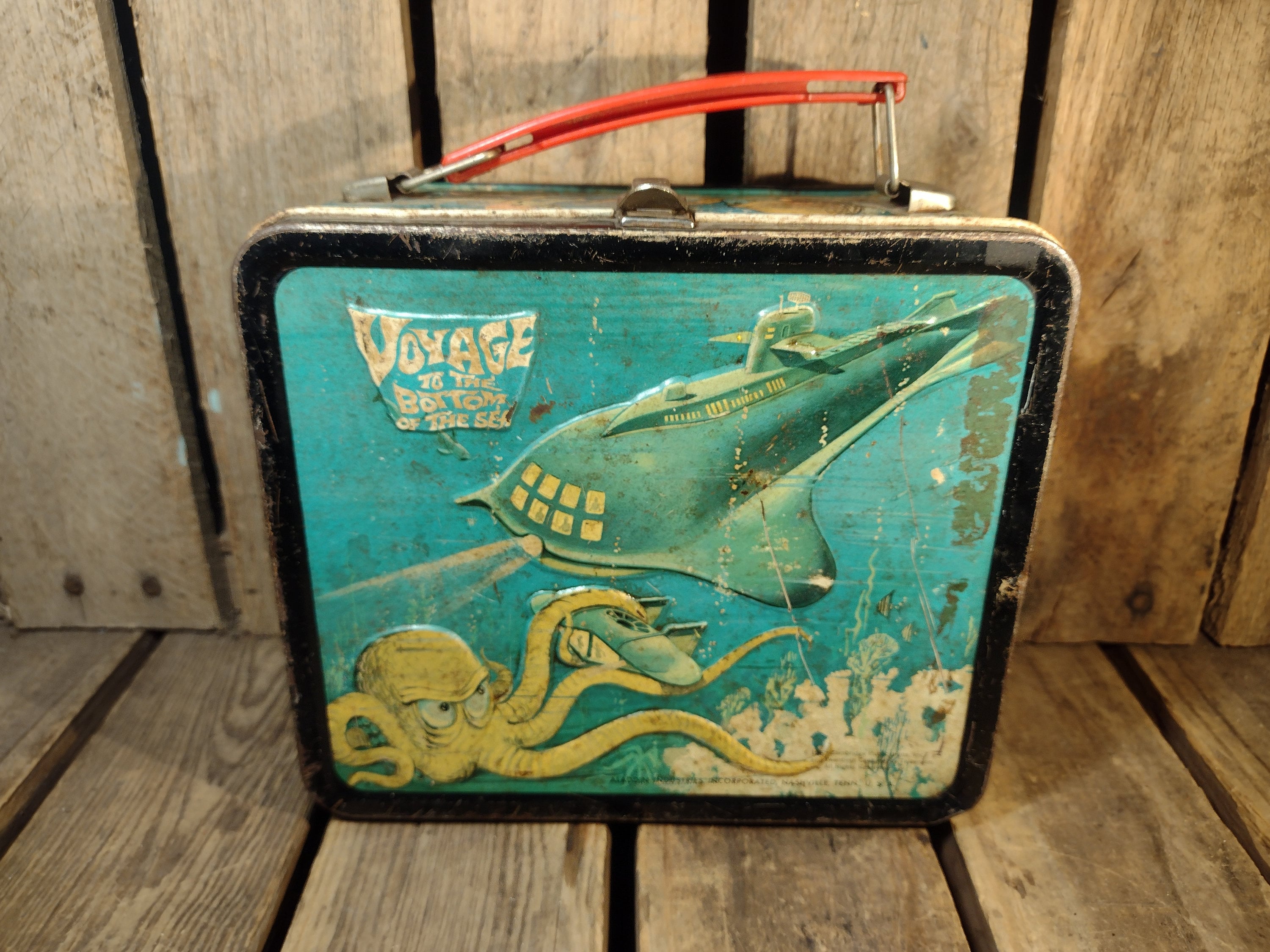 Vintage Voyage to the Bottom of the Sea Lunchbox No Thermos - Etsy