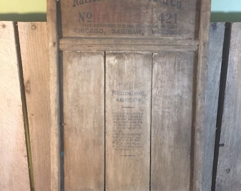 Vintage National Washboard No 421