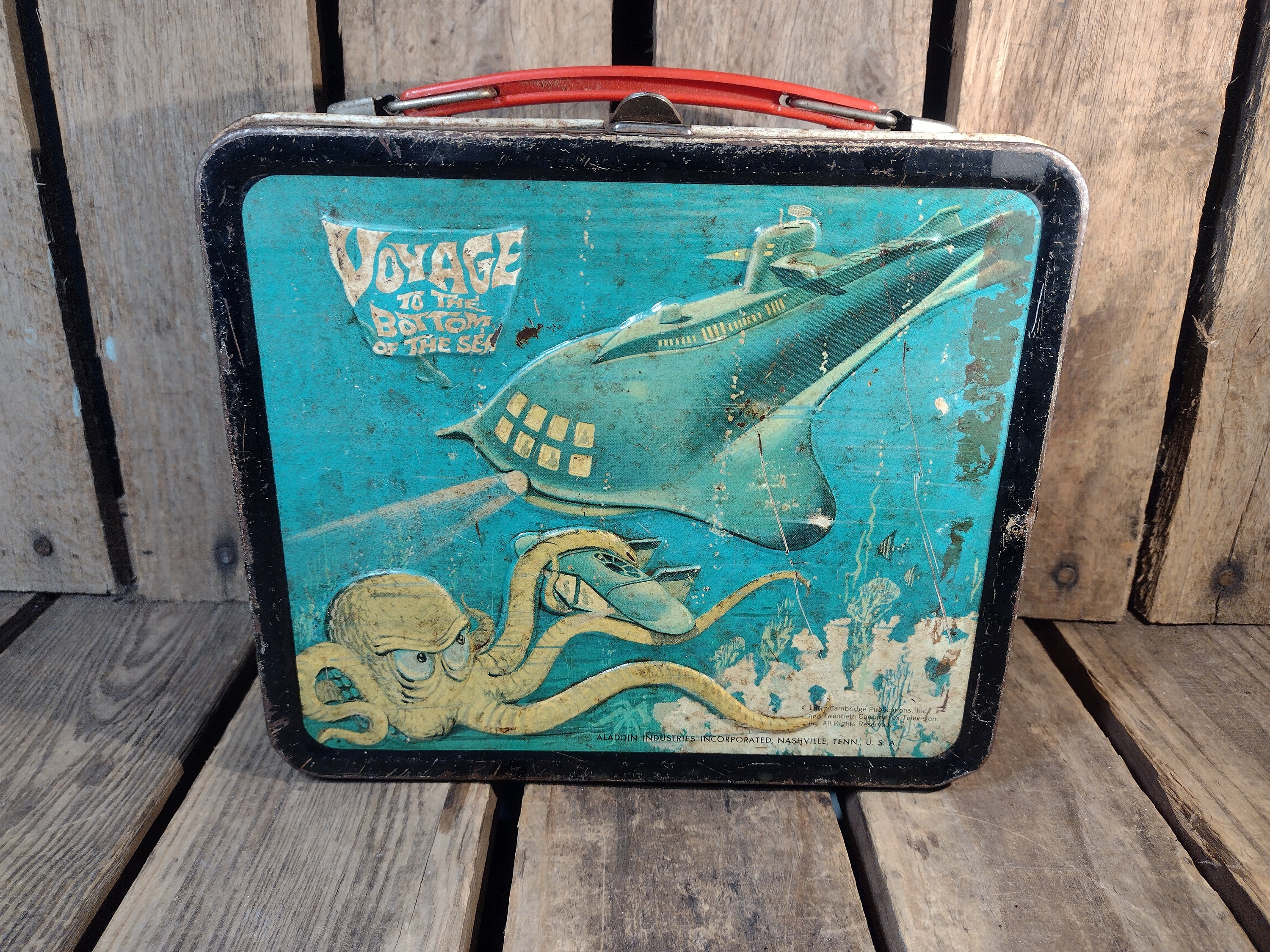 Vintage Voyage to the Bottom of the Sea Lunchbox No Thermos - Etsy