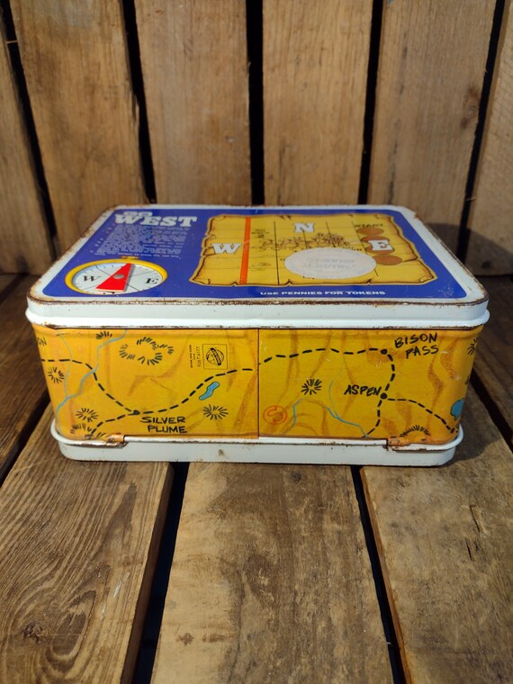 Vintage Wild Frontier Lunchbox No Thermos - Etsy