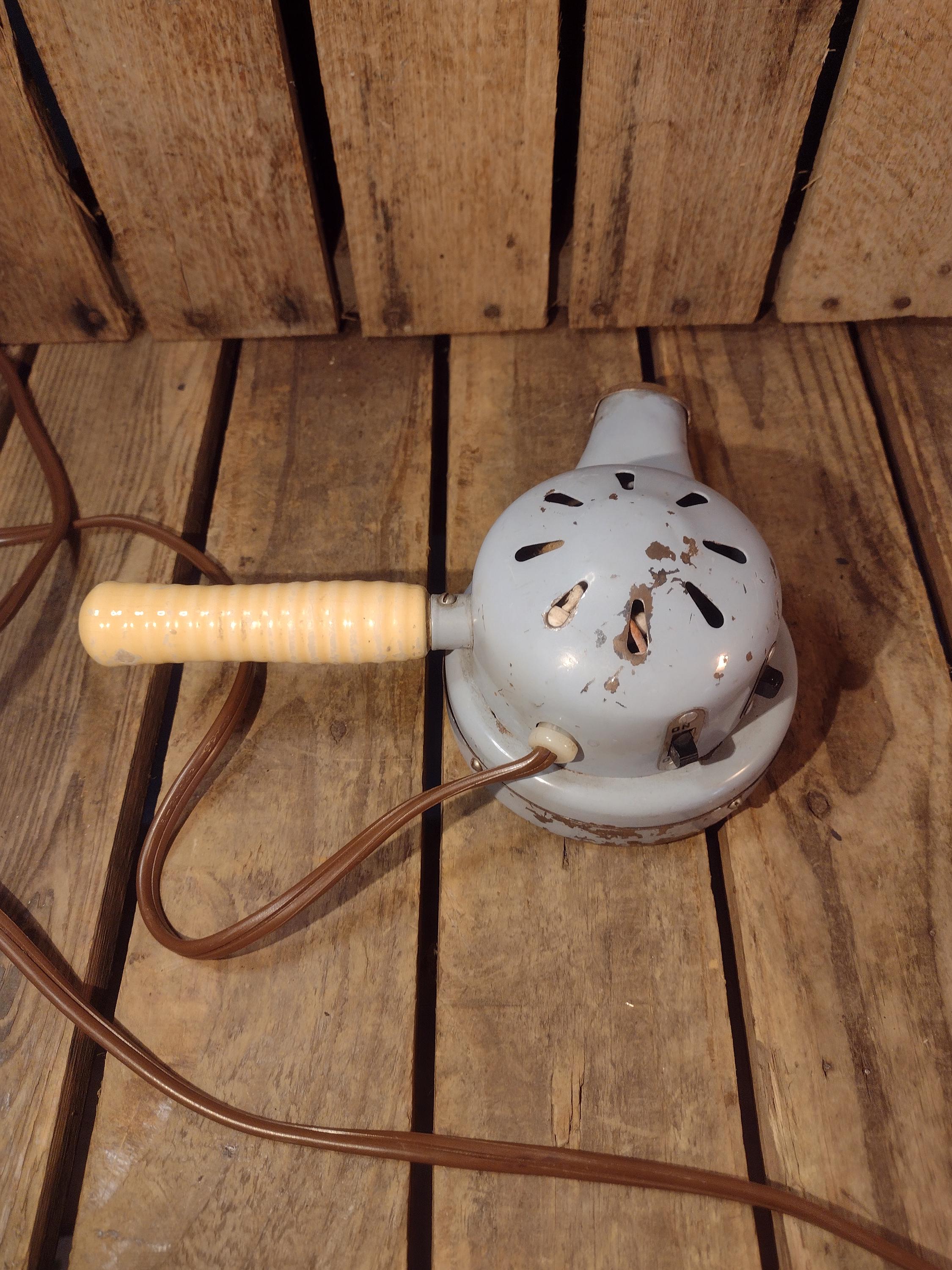 Vintage Handy Hannah Electric Hair Dryer Whitman MA Working Retro