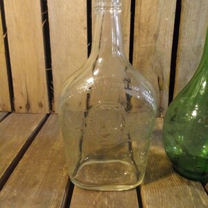 5 Vintage Glas-Flaschen Bild 8