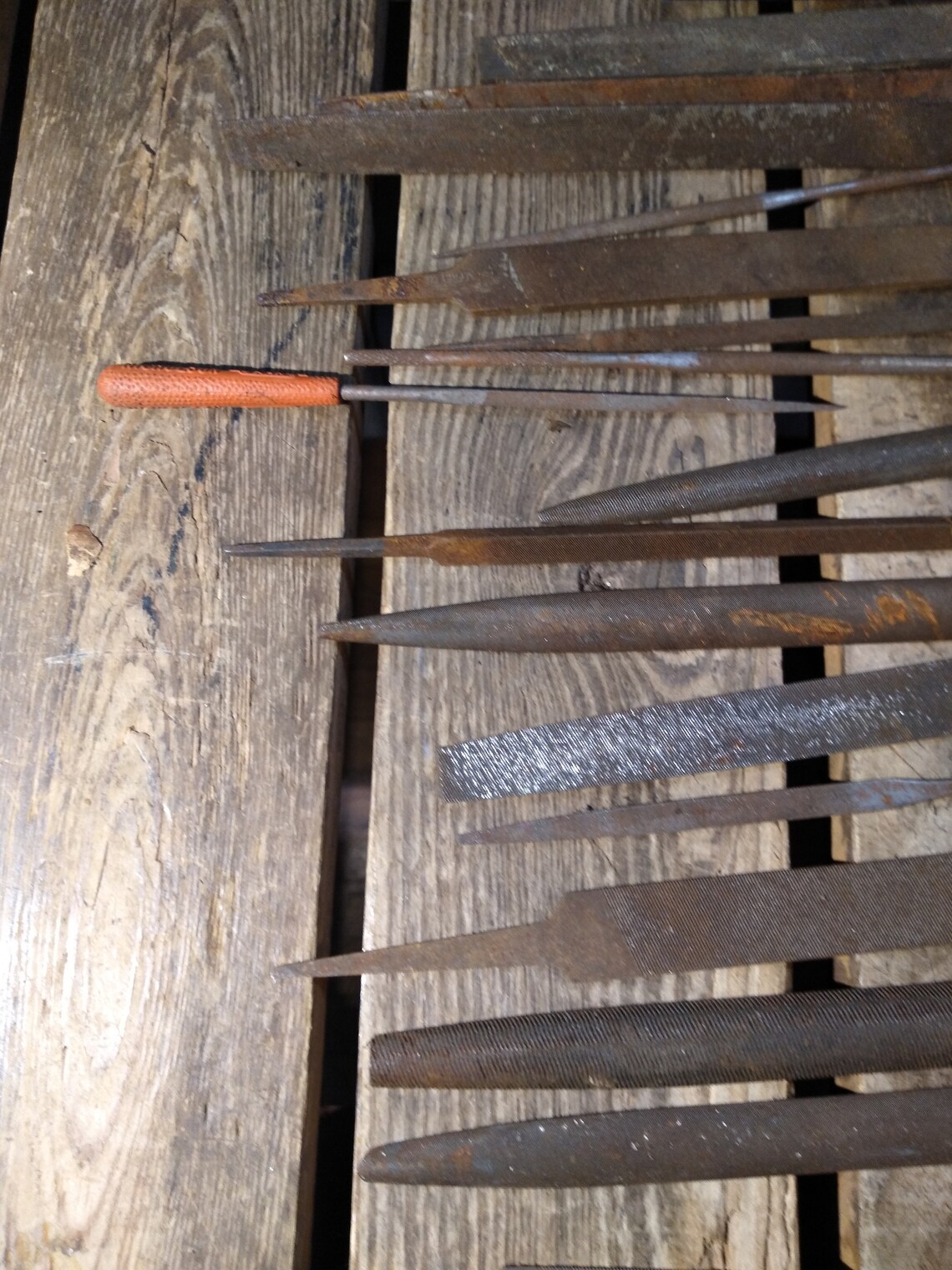 23 Vintage Rusty Files - Etsy