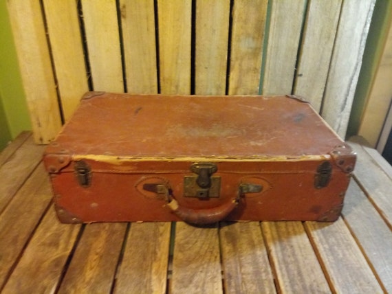 Vintage Distressed Suitcase