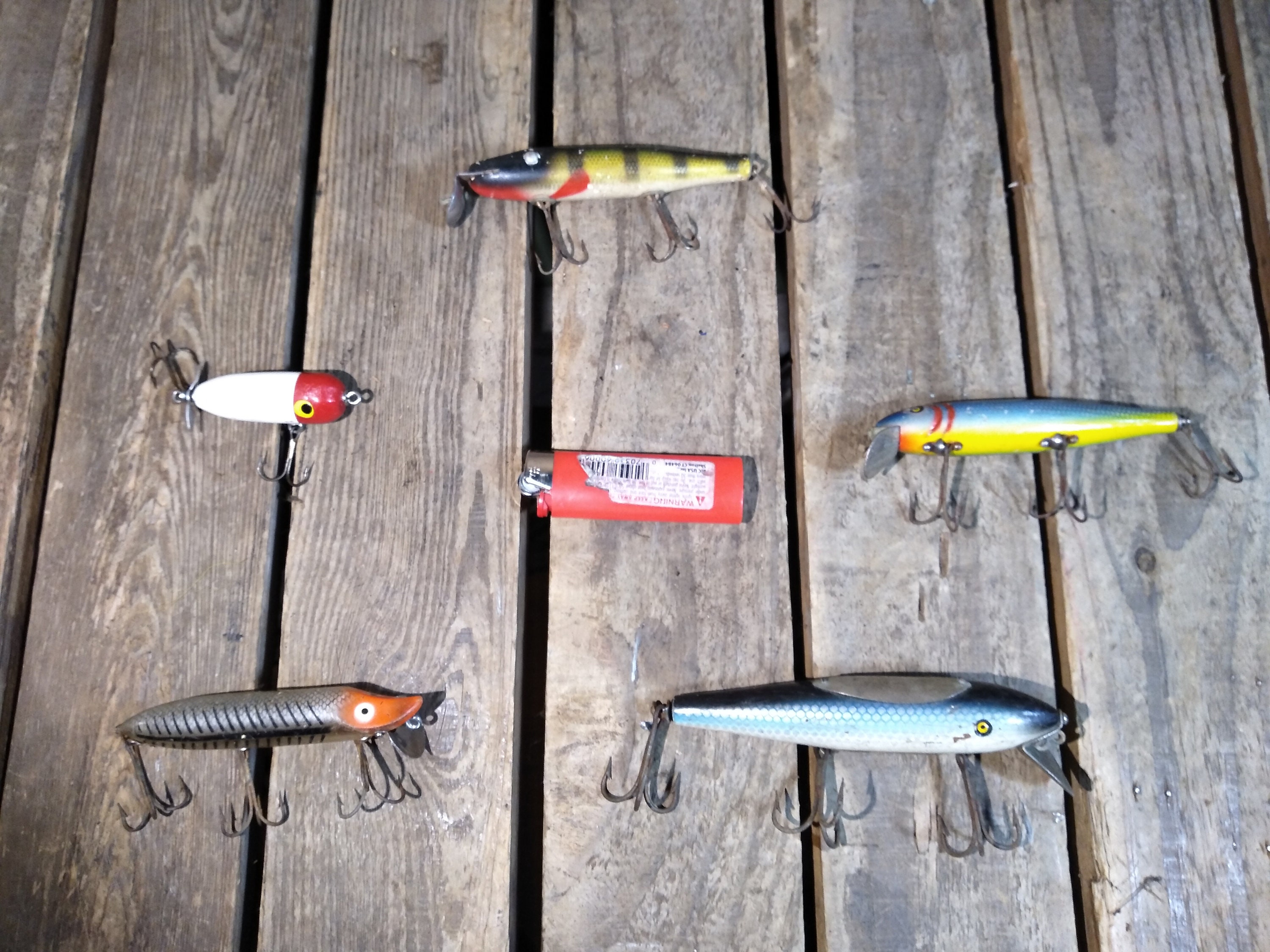 ルアー・フライ Old Fishing Lures & Tackle 5th Edition Set of 5 Vintage Fishing Lures – Classic Tackle Collectibles