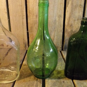 5 Vintage Glas-Flaschen Bild 7