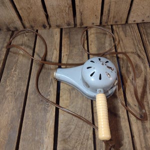 アメリカのHANDY HANNAH社製のアンティークドライヤー Vintage Handy Hannah Electric Hair Dryer Whitman MA Working Retro