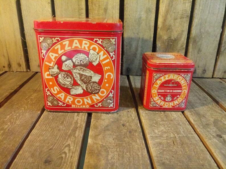 Vintage Candy Tin Cans Vintage Tin Cans