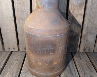 Vintage Rusty Milk Can