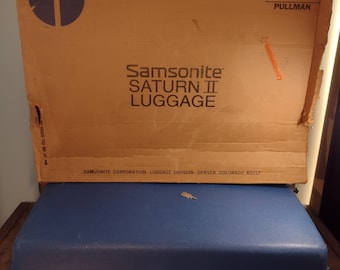 Vintage Samsonite Suitcase with Key And Box!